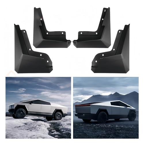 Guardabarros para coche Tesla Cybertruck con máxima protección antisalpicaduras 3