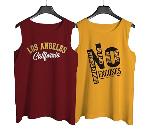 Image of Designer Men Vest Versatile Cotton Sando /Baniyan /Ganji for Boys - Perfect for Gym Workouts, Vacations, and Beaches
