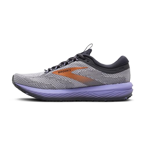 Brooks Women’s Revel 7 Neutral Running Shoe - Sweet Lavender/Ebony/Alloy - 9 Medium