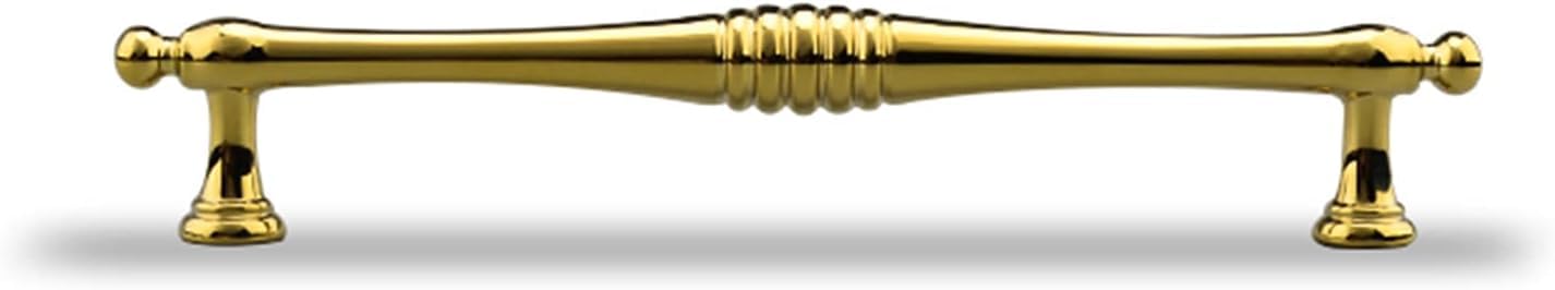 YATUOPNG Furniture Drawer Pulls-Door Cupboard Knobs-Gold Zinc Alloy Door Handles Kitchen Wardrobe with Screws