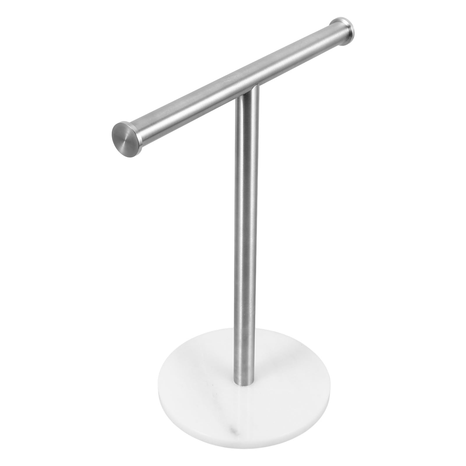 Toallero de Encimera Vertical de 31.5 CM para Baño y Cocina Base Estable Soporte para Toallas Manos