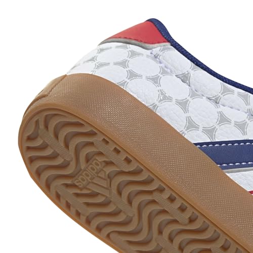 Image of adidas Kids' VL Court 3.0 Elastic Lace & Strap Shoe