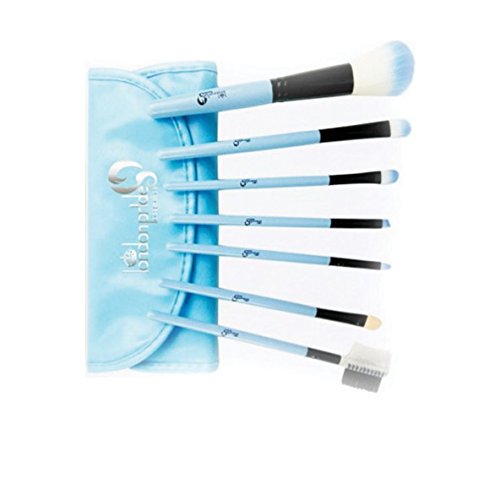 Preisvergleich Produktbild London Pride 7-teiliges Make-up-Pinsel-Set, Blau