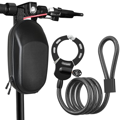 Image of Scooter Lock with Bag, Bike Lock, Anti-Theft Cable Lock 39.37 inch