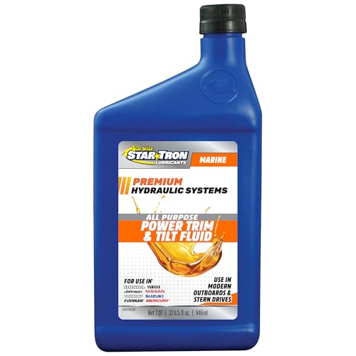 STAR BRITE PRO Star Power Trim & Tilt Fluid - Super Premium All Purpose Hydraulic Fluid for Trim...