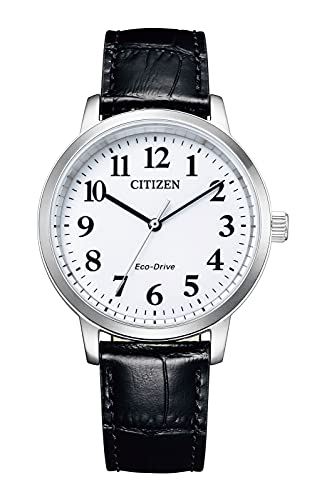 [CITIZEN] 腕時計 メンズ BJ6541-15A 光発電エコ・ドライブ 牛革 ビジネス