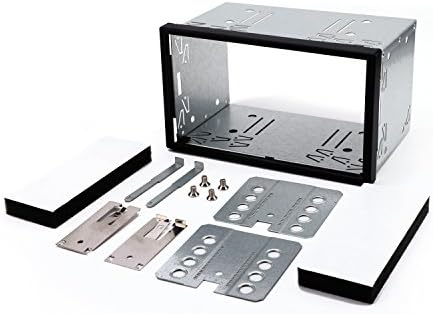 Carav 14-003 180 x 103mm Universal Double Din Head unit Cage Fitting Kit Car Stereo Radio Mounting Frame Double DIN Installation Dash Kit