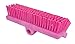 SPARTA 40423EC26 Plastic Floor Scrub Brush, Wall Brush, Equipment Brush With Nonabsorbent Bristles For Industrial Kitchens, Hospitals, Commercial Cleaning, 10 Inches, Pink