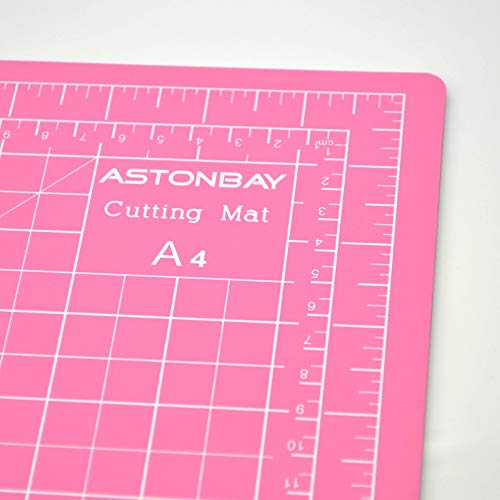 Image of A4 Double-Sided Cutting Mat, Pink