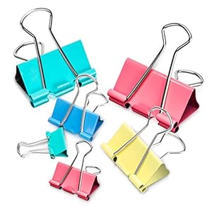 Binder Clips, 100PCS Binder Clips A...