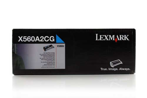 Toner cyan Lexmark 0X560A2CG pour dynamiser vos dossiers administratifs au bureau