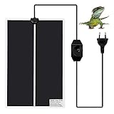 MIKLL Heizmatte ZimmergewäChshaus Reptil Heizmatte Terrarium Heizmatte Heizung Heizer Reptil Heizkissen Amphibien Pet Bodenheizung Heizfolie WäRmematte Reptilien FüR Aquarien Terrarien