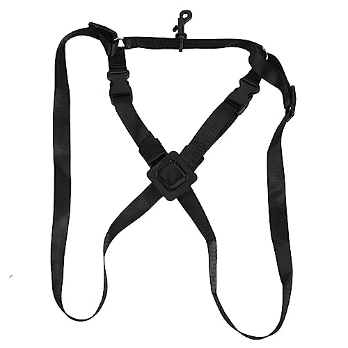 Cyrank Adjustable Sax Saxophone Chest Shoulder Strap Harness Musical Instrument Accessory