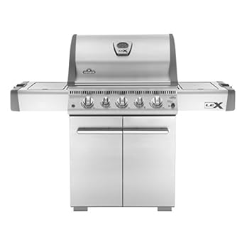 Napoleon Gasgrill Lex 485 Edelstahl Inkl Gratis Gusseisen Grillplatte