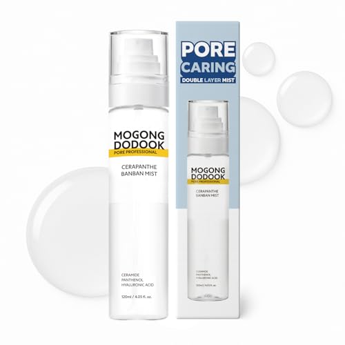 MGDD Cerapanthe Pore Care Face Cream Mist – 4.05 fl oz | Dual-Layer Hydrating Spray with Ceramide, Panthenol & Hyaluronic Acid | EWG Green, Deep Moisture for All Skin Types, Daily Use