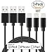 Merchandise Mafia - 10ft BLACK 3-PACK BUNDLE USB to Lightning Charging Cable - Fast Charge, Sync and Data Transfer Compatible With All Apple Accessories and iOS Devices!