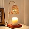 Candle Warmer Lamp with Timer Dimmable, Adjustable Height, Birthday Gifts for Women Mom, House Warming Gifts New Home Room Decor, Wax Warmer Lamp for Jar Candles with 2 Bulbs