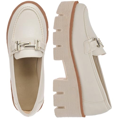 Mocassim Feminino Oxford Solado Tratorada Confortavel Chunky Grunge Moda Blogueira Lóris Shoes 470 (