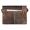 STILORD 'Davis' Sac Messenger en Cuir 13 Pouces | Sac Vintage Hommes Femmes | Sac à Bandoulière Bureau | Sacoche en Cuir Véritable, Couleur:Calais - Marron #5