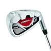 Wilson-Set-completo-para-principiantes-10-palos-de-golf-con-bolsa-de-transporte-Hombre-Stretch-XL-NegroGrisRojo