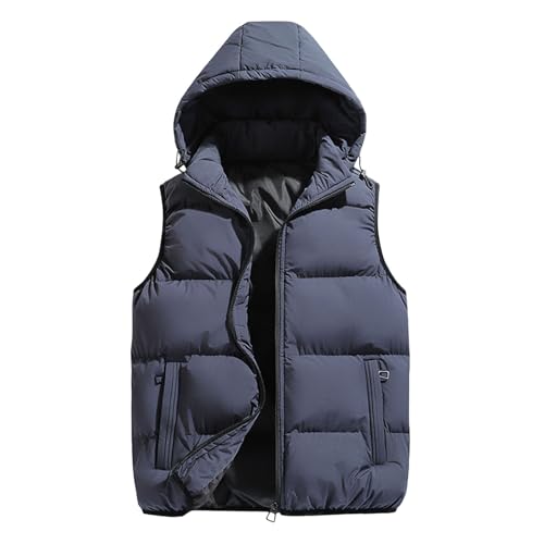 Gilet matelassé sans manches coupe ajustée veste sport chaude homme