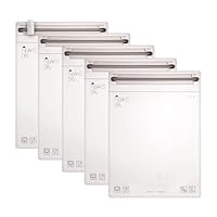 Noaks Bags, 5er-Pack, wasserdichte Beutel, IPX8, Luft- und Geruchsdicht, Reise-Organizer, Packsack