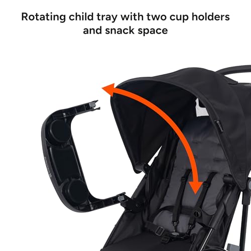 Baby Trend Venture 3-Wheel Stroller Travel System, Dash Black - image 6