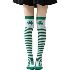 Thigh-white-stripes&shamrock