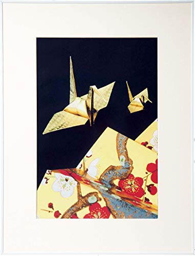 Kenko アルミ額縁 ケンコー 画廊 ガラスタイプ A3ノビ ホワイト AGR-A3N-WH