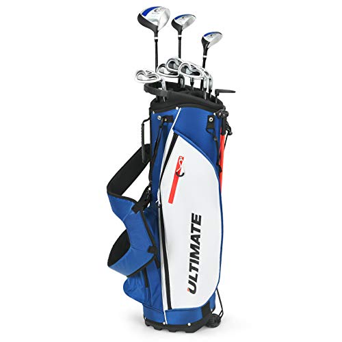 Miniatura 2 de Goplus Juego De Palos De Golf, Juego Completo De Golf, Juego De Palos De Golf, Incl. 1 Driver, 3 Fairway, 5 Hybrid Y 1 Bolsa De Pie, Con Correas Ajustables, Para Hombres Y Adolescentes, Mano Derecha