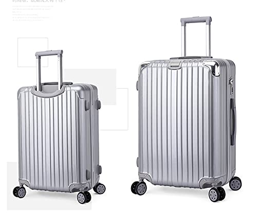 Star river PC+ABS, zipper, luggage, trolley case, suitcase, pinks, silver, black, brown, 20 inches, 22 inches, 24 inches, 26 inches, with 4 sets of rotating wheels, code lock, telescopic rod2