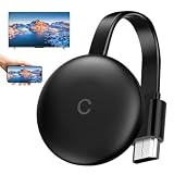 Foreverup Adattatore HDMI Wireless, Dongle HDMI 5G, 4K Full HD Miracast HiFi Dongle, Supporto Video per TV, Android/iOS/Laptop/PC/Monitor/TV Support/DLNA/Airplay