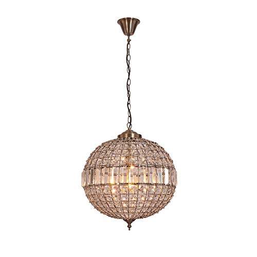 Lustre LED cristal vintage pour sublimer votre chambre coucher