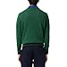 Lacoste Men's French Made Slub Wool Sweater, Vert Neps, Medium