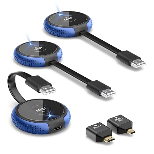 AIMIBO ワイヤレスHDMI 送受信機セット無線設定不要フルHD 技適取得済 Amazon.co.jp: AIMIBO ワイヤレス HDMI 送受信 2×送信機+1×受信機