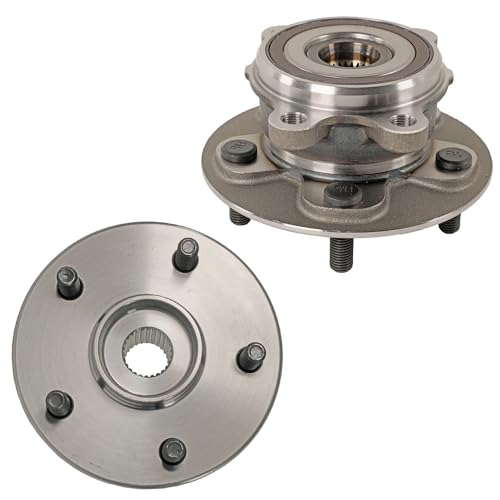 Image of Detroit Axle - 2 pc Front Wheel Bearing and Hubs for 2.5L Toyota 2018-2024 Camry, 2019-2023 RAV4 Lexus Venza, 21-24 ES250, 2021 Avalon, 5 Lug Wheel Bearing Hub Assembly Replacement
