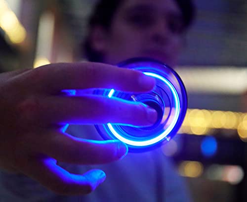 Flying Iflying Spinner Mini Drone For Kids Fly Ufo Toy Gifts Hand Operated Controlled Floating Ball Boomerang With Shinning Led Light Cool Gadgets For Child Teen Boys Girls Holiday Birthday Blue #TOP4