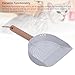 Tnfeeon Cat Litter Scoop with Holder, Stainless Steel Detachable Sifter and Broom Dustpan Set, Wood Handle for Kitty Litter Box Cleaning Box Scooper Shovel
