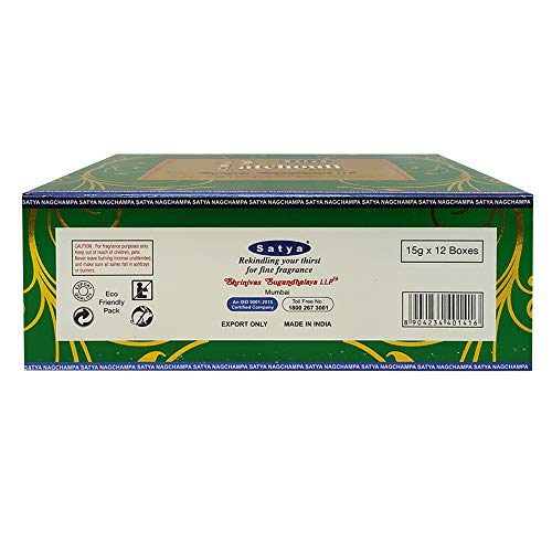 Natural Patchouli Incense Sticks and Incense Stick Holder Bundle Insence Insense Satya Incense