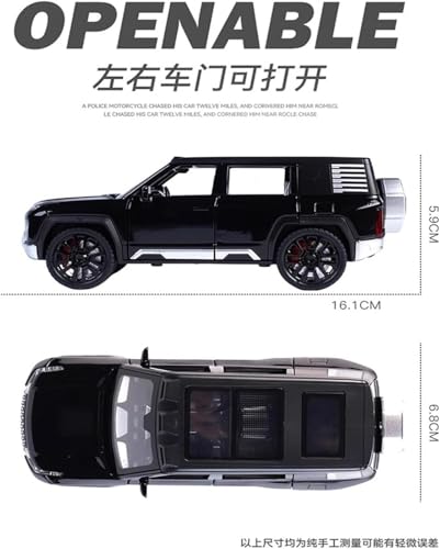 Image of Sky Tech BYD Looking up at U8 1:32 Scale Model Car Exclusive Alloy Metal Pull Back Die-cast Car Metal Pullback Toy car with Openable Doors & Light Music Best Gifts Toys Kids【Colors as Per Stock】