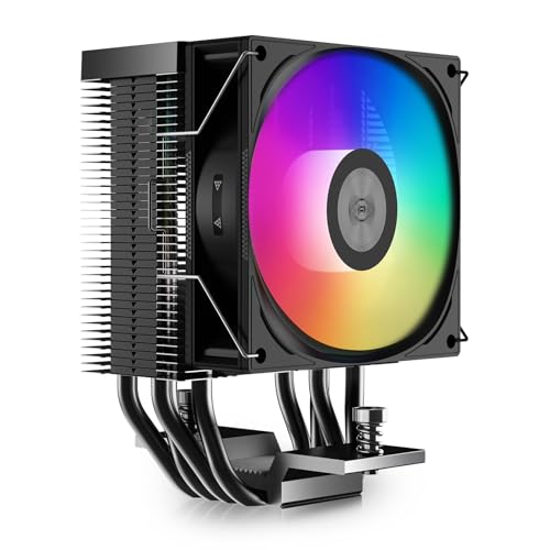 PCCOOLER CPS R400 ARGB GACPUN[[A4̎q[gpCvGAN[[AxAO2200RPM92mmt@A180W TDP CPUGAN[[AAMD AM4/AM5/Intel LGA 115X/1200/1