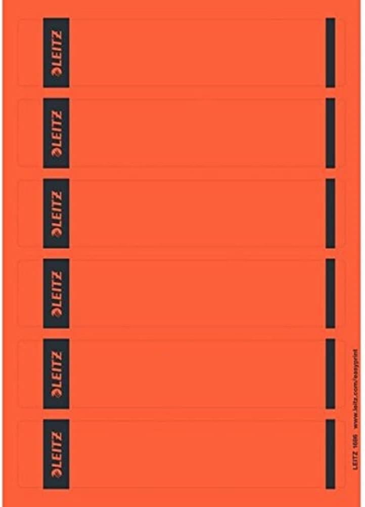 Lights Cardboard Label, Red