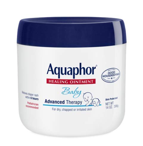 Aquaphor Baby Advanced Therapy Healing Ointment Skin Protectant, 14 Ounce, (3 Pack)
