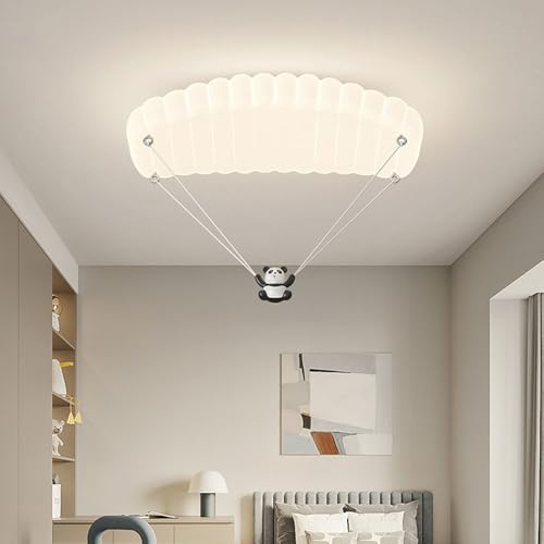 Plafonnier panda LED 62W moderne avec gradation d'intensité intégrée - 2