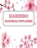 Kakeibo Haushaltsplaner: Monatlich Wöchentlich Budget Planer Rechnung Zahlung Verfolger, Japanische Budgetierung Methode, Praktische Geld Sparen Tagebuch.