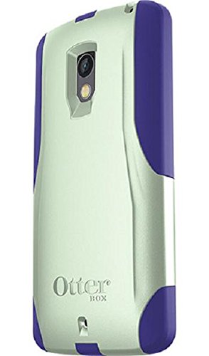 Otterbox Commuter Series Case For Motorola Droid Maxx 2 - Retail Packaging - Melon Berry (Sage Green/Liberty Purple) #TOP3