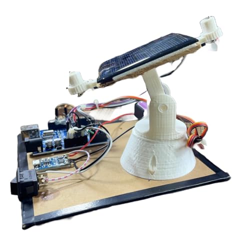 Image of Automatic Solar Tracker Single Axis Engineering Projects (Simple Programmable) with Project Report