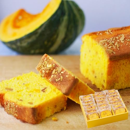 川本屋茶舗 CHAGASHIパウンド 国産 かぼちゃ パウンドケーキ 保存料・着色料・香料不使用 かぼちゃケーキ お菓子 カボチャ (21ピース)のサムネイル