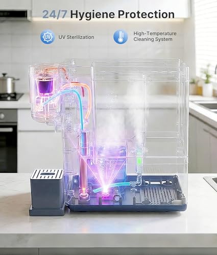 EXNOS 3-in-1 Water Dispenser with Ice Maker
