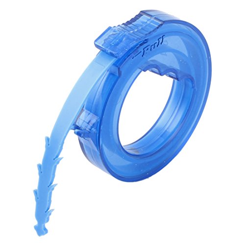 Herramienta para destapacaños de cocina portátil Ruilogod azul miniatura 5